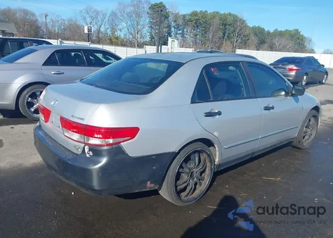 2003 Honda Accord 2.4 Dx from USA, damaged, VIN 1HGCM55133A059429